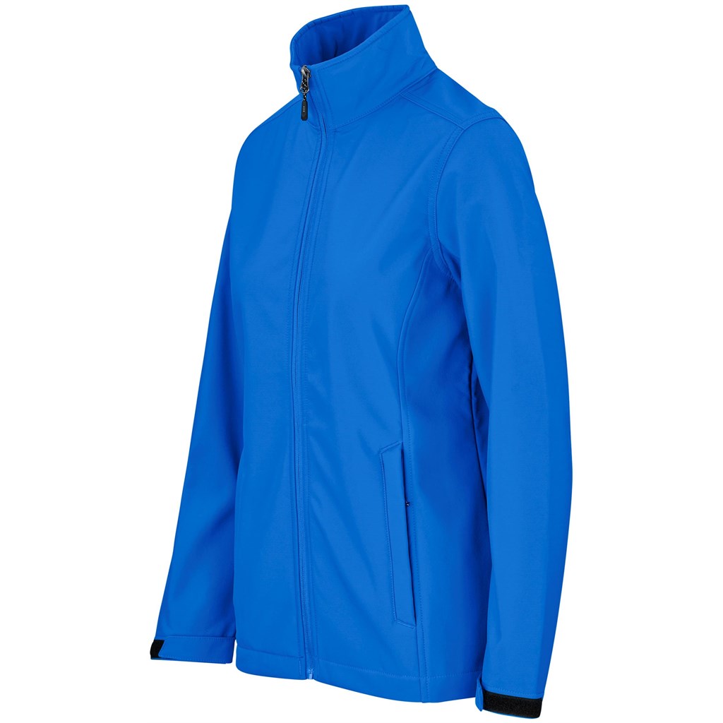 Ladies Maxson Softshell Jacket – Blue