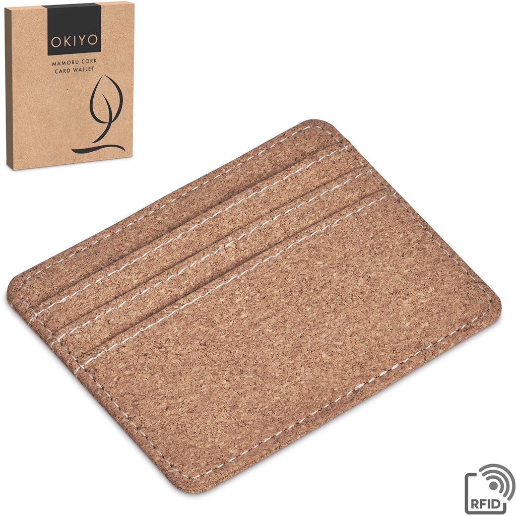 Okiyo Mamoru Cork Card Wallet - Image 6