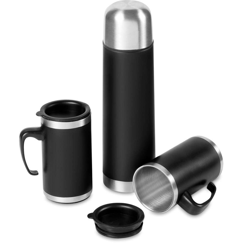Altitude Cardinal Stainless Steel Vacuum Flask & Mug Set - Image 5