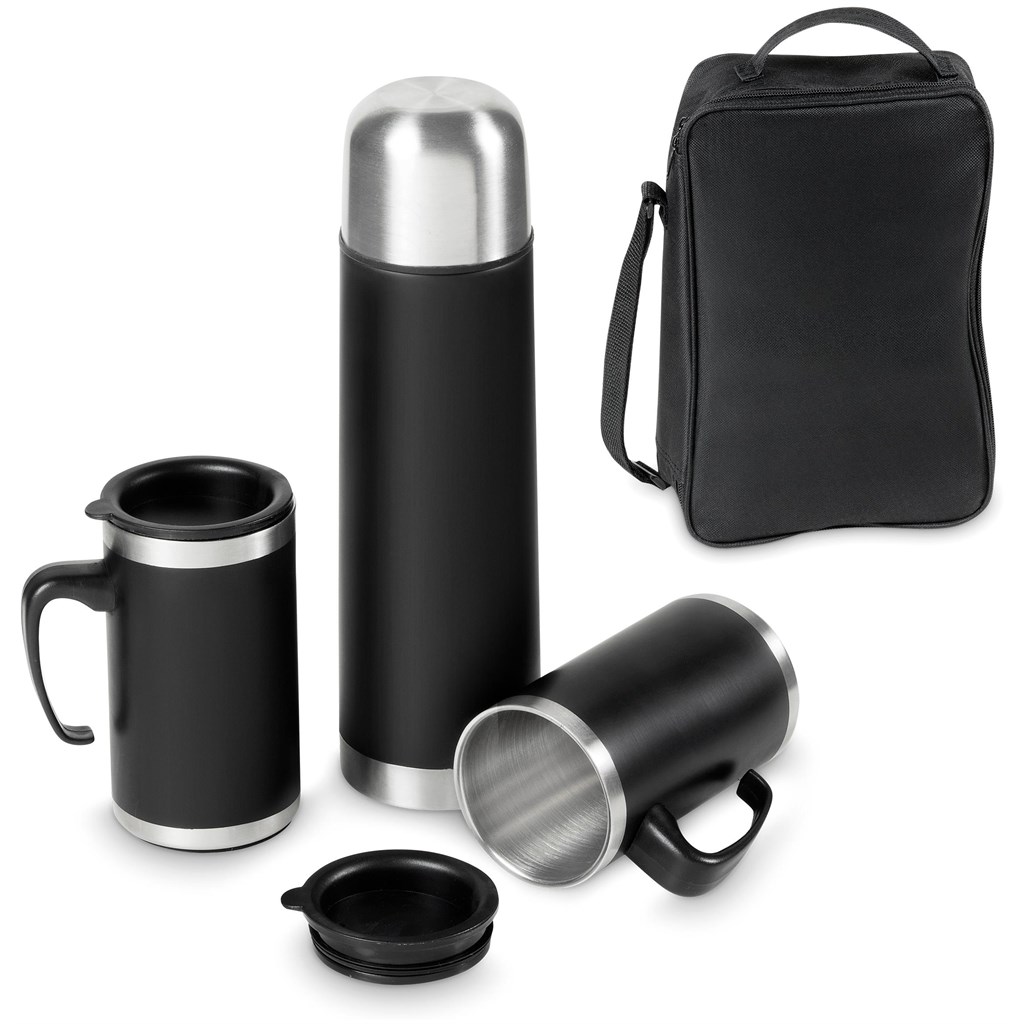 Altitude Cardinal Stainless Steel Vacuum Flask & Mug Set - Image 8