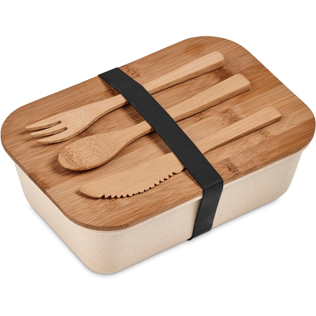 Kooshty Natura Plus Bamboo Fibre Lunch Box Set - Image 9