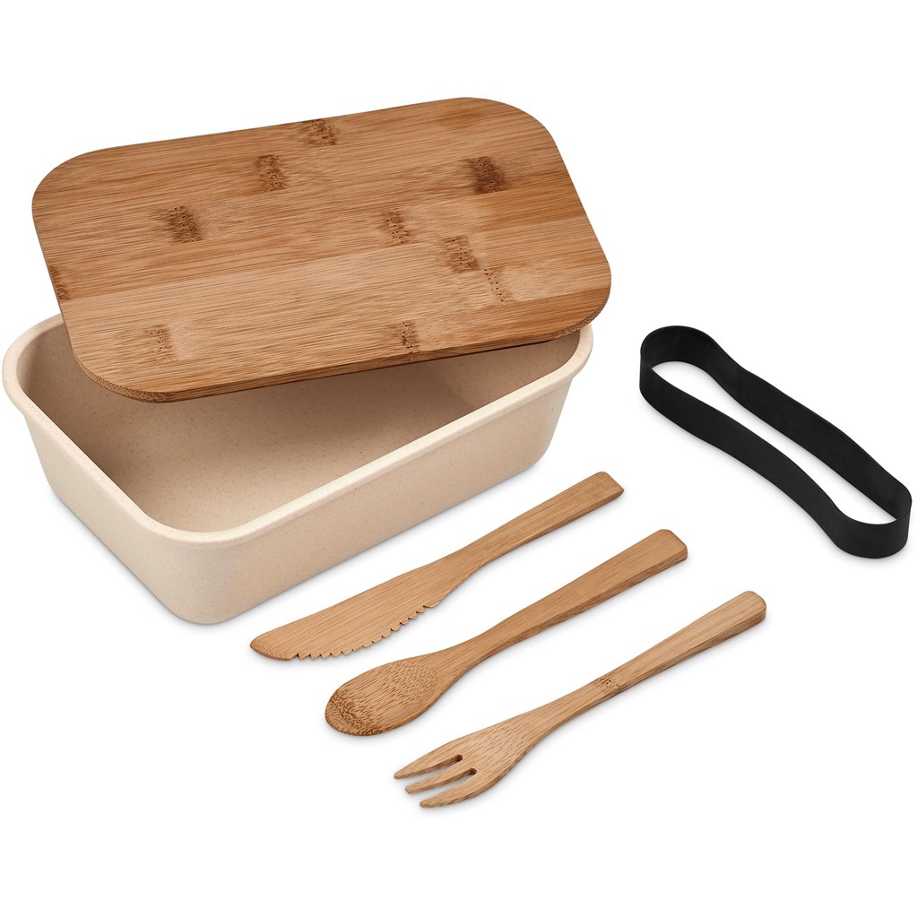 Kooshty Natura Plus Bamboo Fibre Lunch Box Set - Image 11