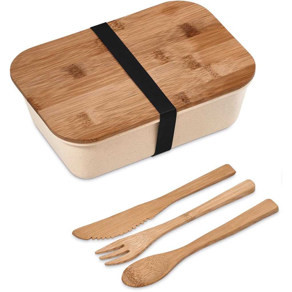 Kooshty Natura Plus Bamboo Fibre Lunch Box Set - Image 5