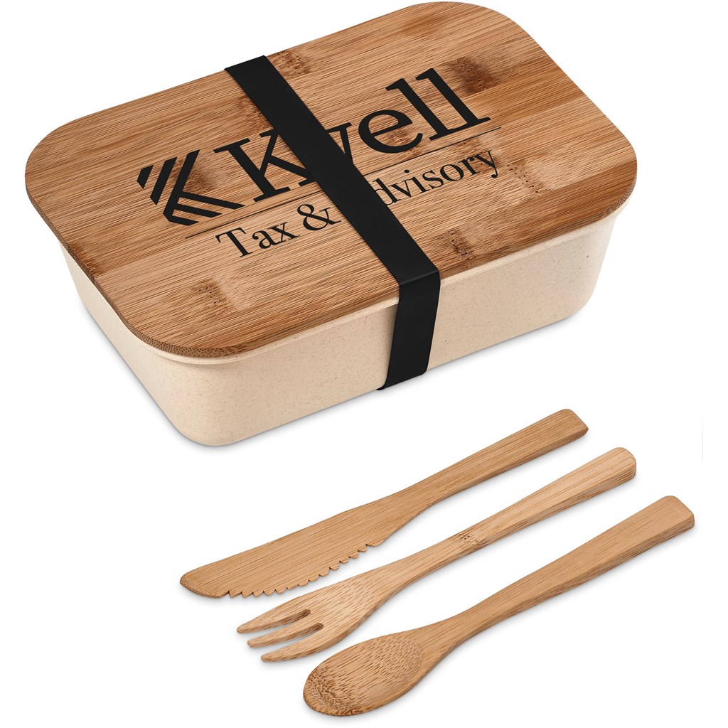 Kooshty Natura Plus Bamboo Fibre Lunch Box Set - Image 14