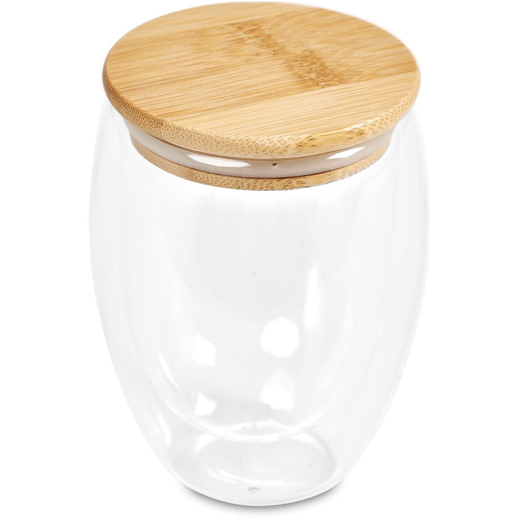 Okiyo Aibo Glass & Bamboo Coffee Set - Image 16