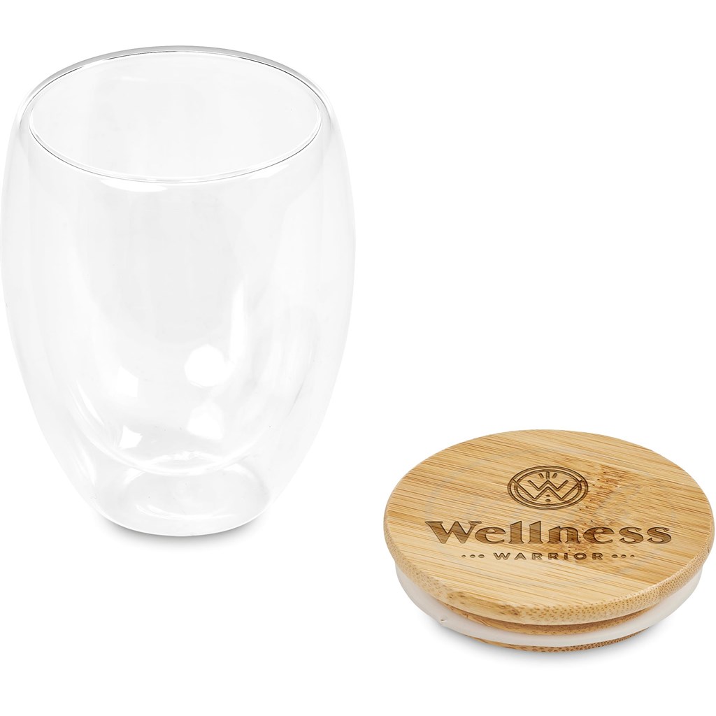 Okiyo Aibo Glass & Bamboo Coffee Set - Image 21