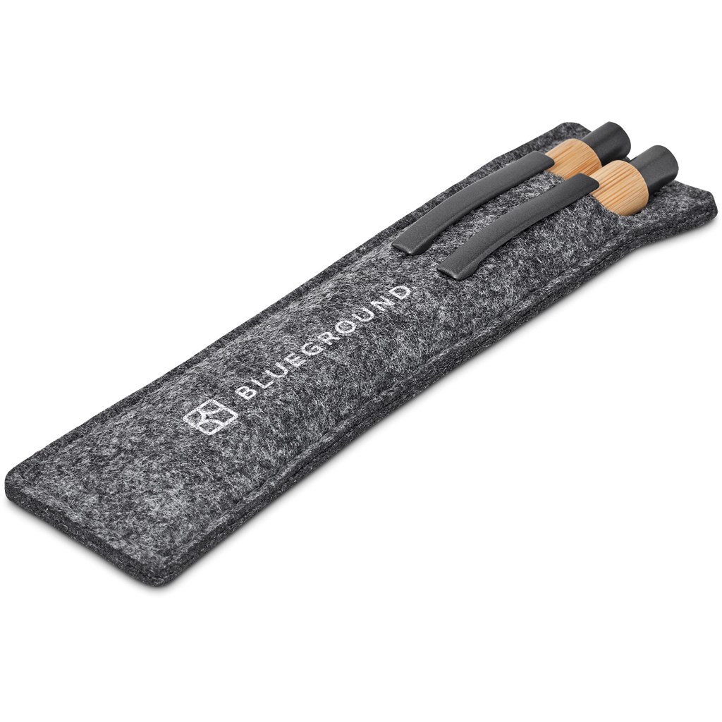 Okiyo Jona Bamboo Ball Pen & Pencil Set - Image 13