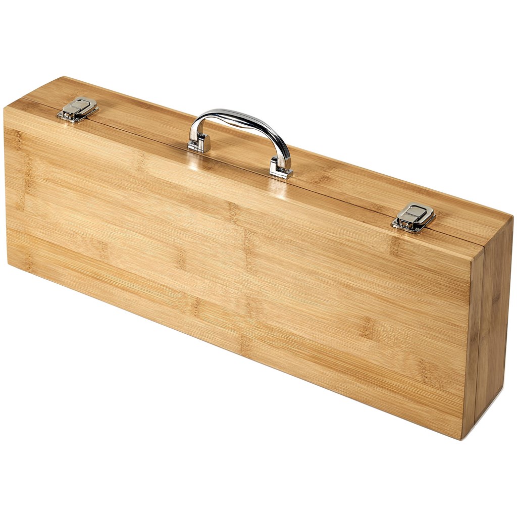Okiyo Yakiniku Bamboo 5-Piece Braai Set - Image 13