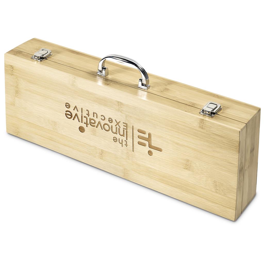 Okiyo Yakiniku Bamboo 5-Piece Braai Set - Image 12