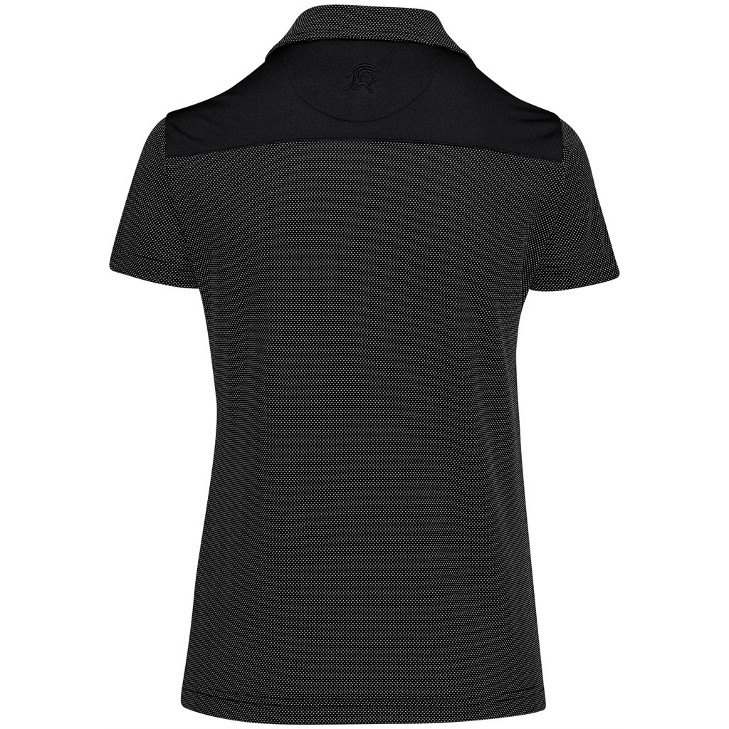 Ladies Sterling Ridge Golf Shirt – Black