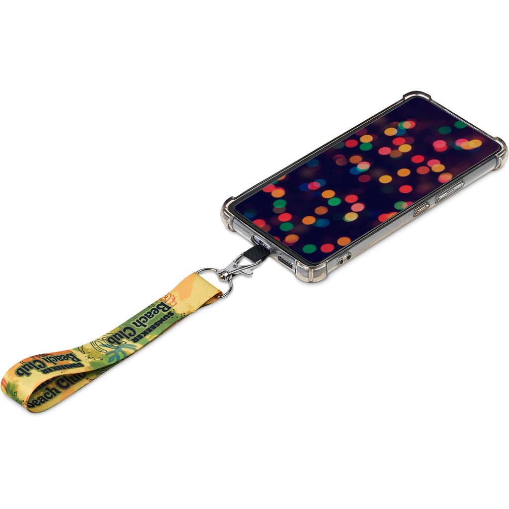 Altitude Rambler Single-Sided Sublimated Satin Wrist Phone Strap - Image 21