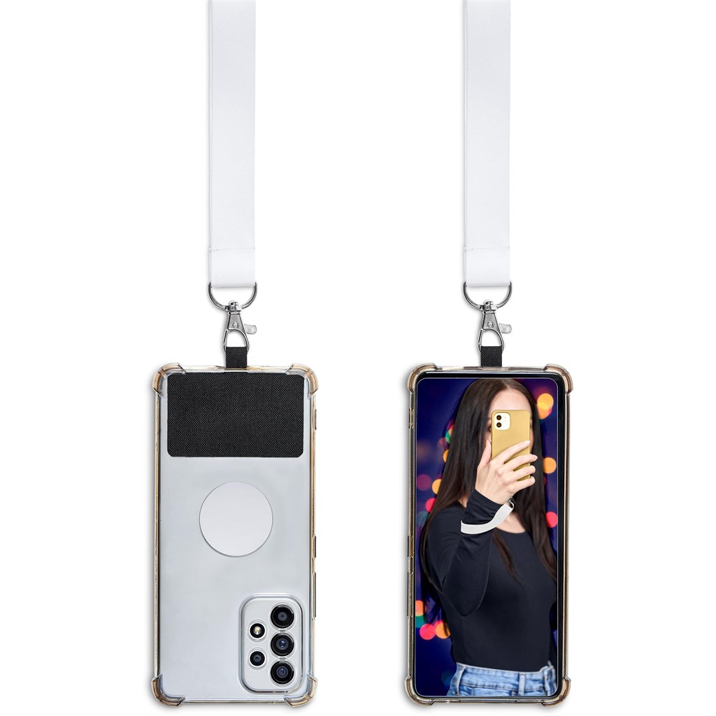 Altitude Rambler Single-Sided Sublimated Satin Wrist Phone Strap - Image 17