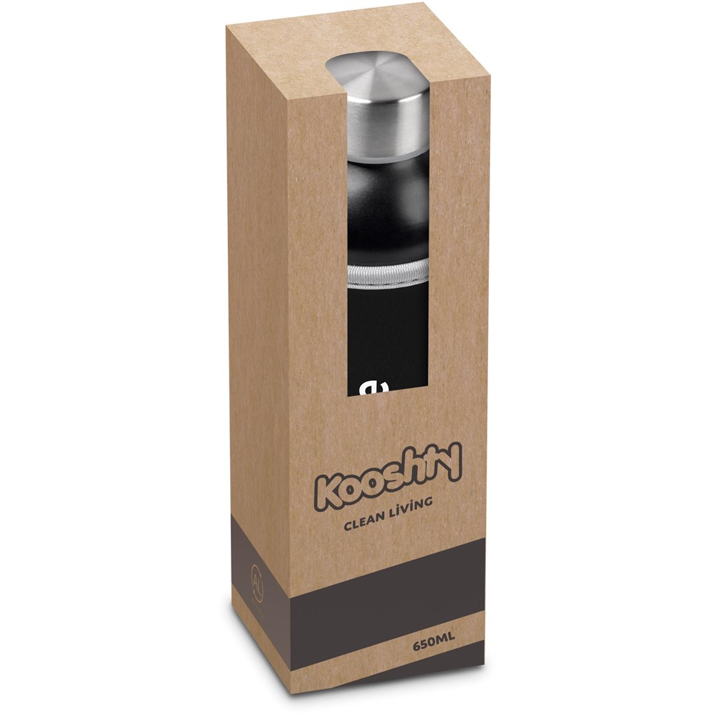 Kooshty Nostro Recycled Aluminium Water Bottle - 650ml - Image 4