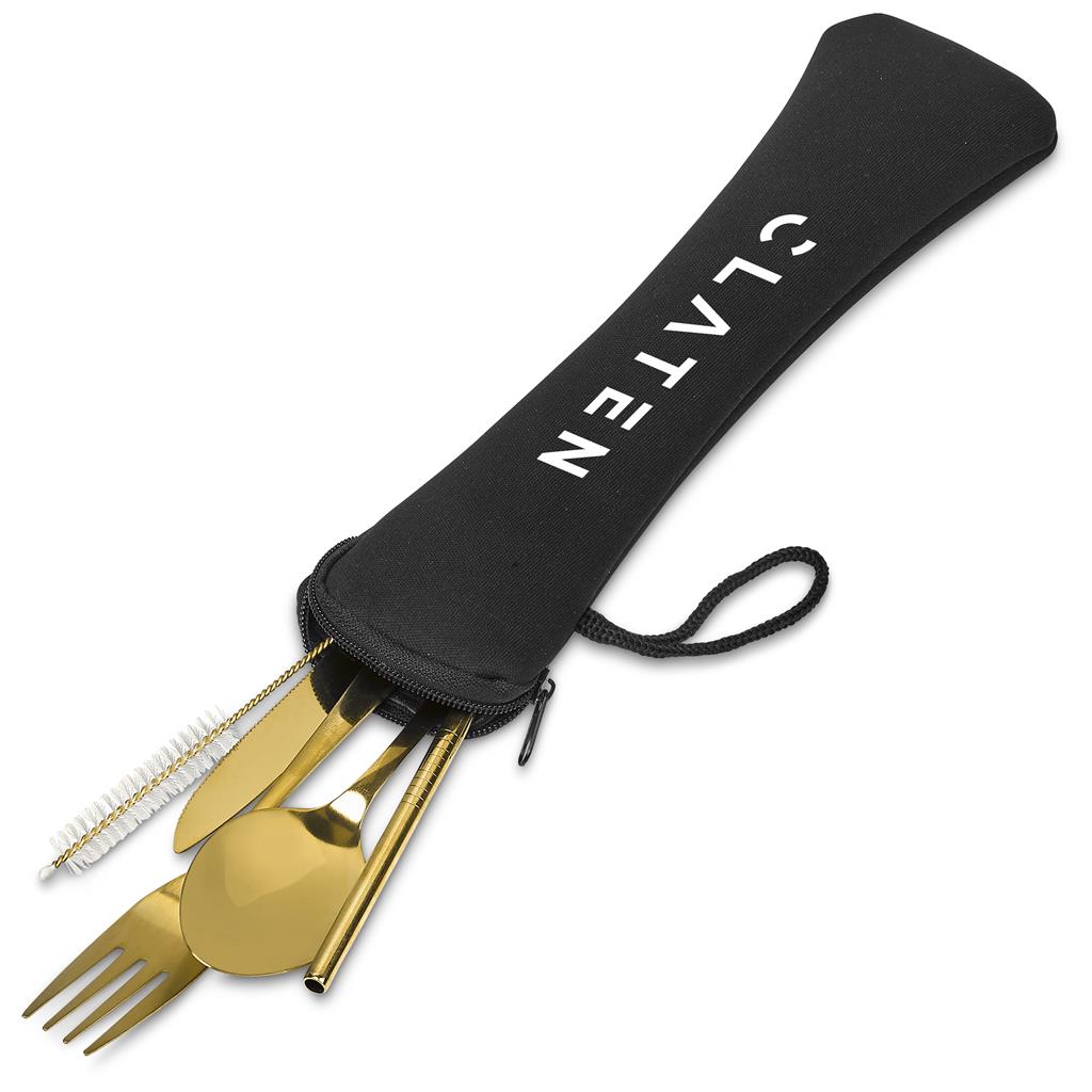 Serendipio Golden Cutlery Set - Image 7