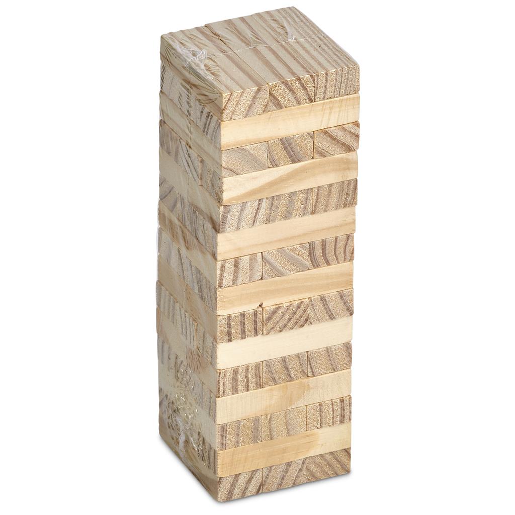Altitude Tumble Wooden Block Tower Game - Image 4
