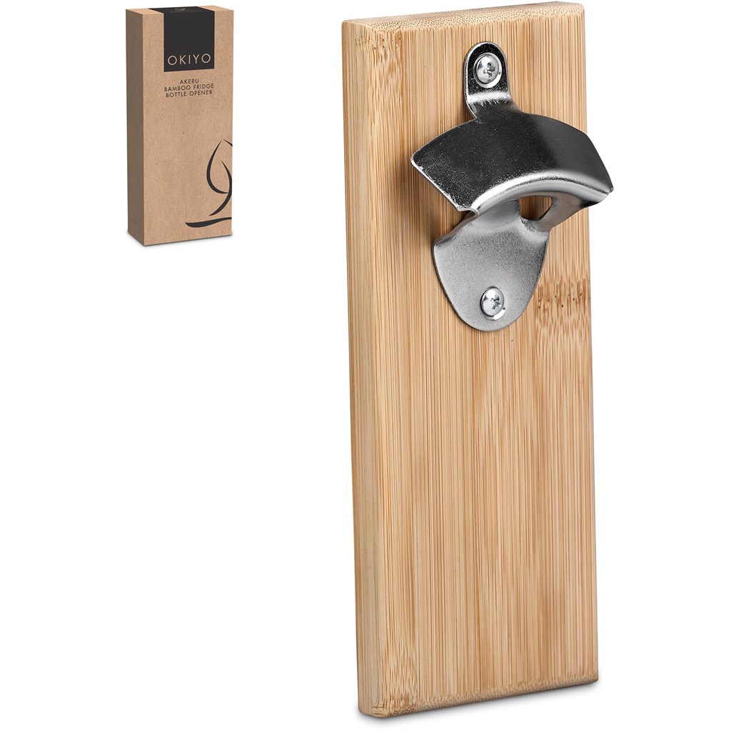 Okiyo Akeru Bamboo Fridge Bottle Opener - Image 17