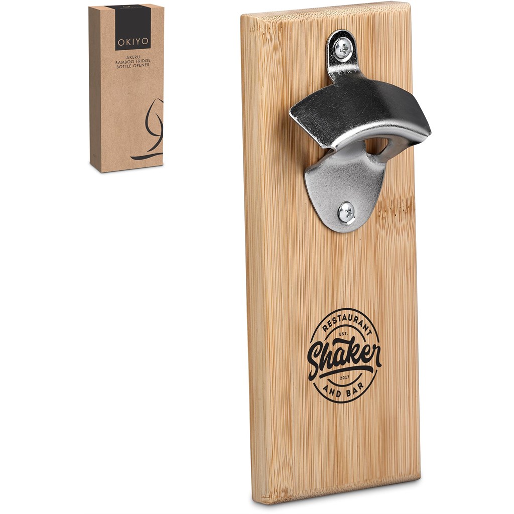Okiyo Akeru Bamboo Fridge Bottle Opener - Image 18