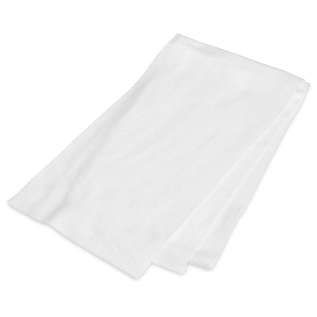 Hoppla Snuggle Polar Fleece Scarf – Double-Sided Branding