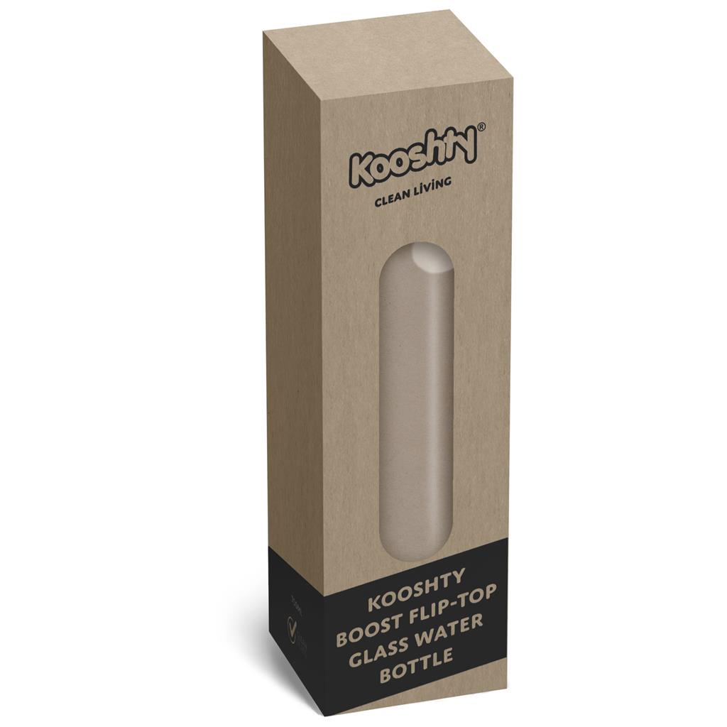 Kooshty Boost Glass Water Bottle – 700ml