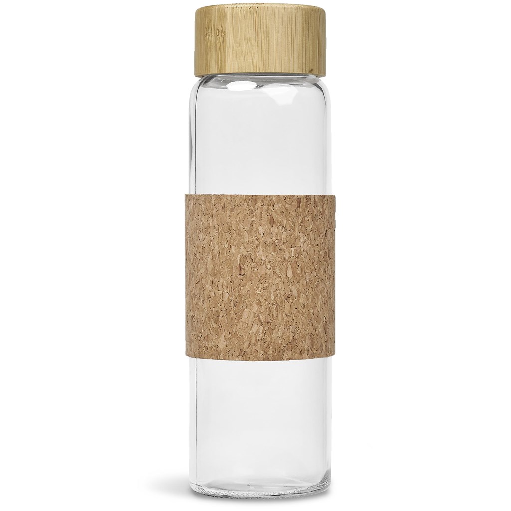 Kooshty Clear Bamboost Glass Water Bottle – 700ml