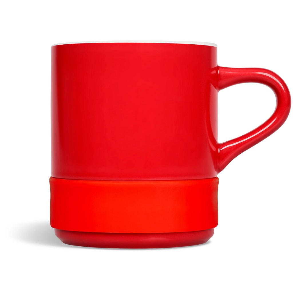 Kooshty Mixalot Ceramic Coffee Mug – 320ml – Red