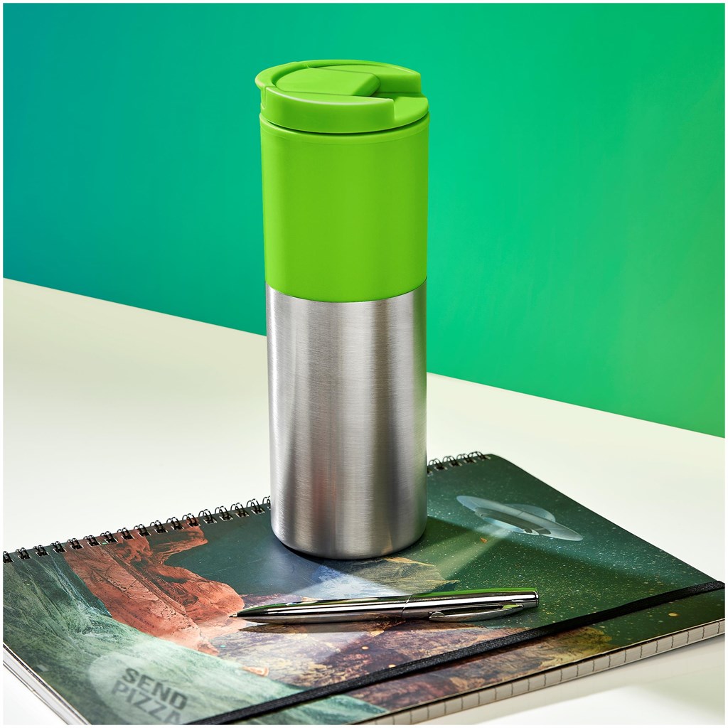 Kooshty Typhoon Stainless Steel & Plastic Double-Wall Tumbler – 450ml