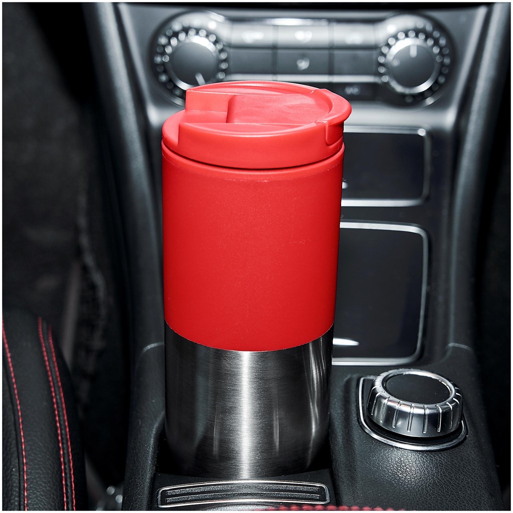 Kooshty Typhoon Stainless Steel & Plastic Double-Wall Tumbler - 450ml - Image 8