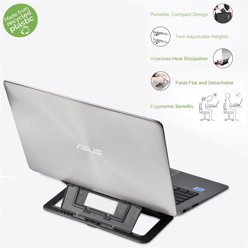 Okiyo Eezigo Recycled Plastic Portable Laptop Stand - Image 17