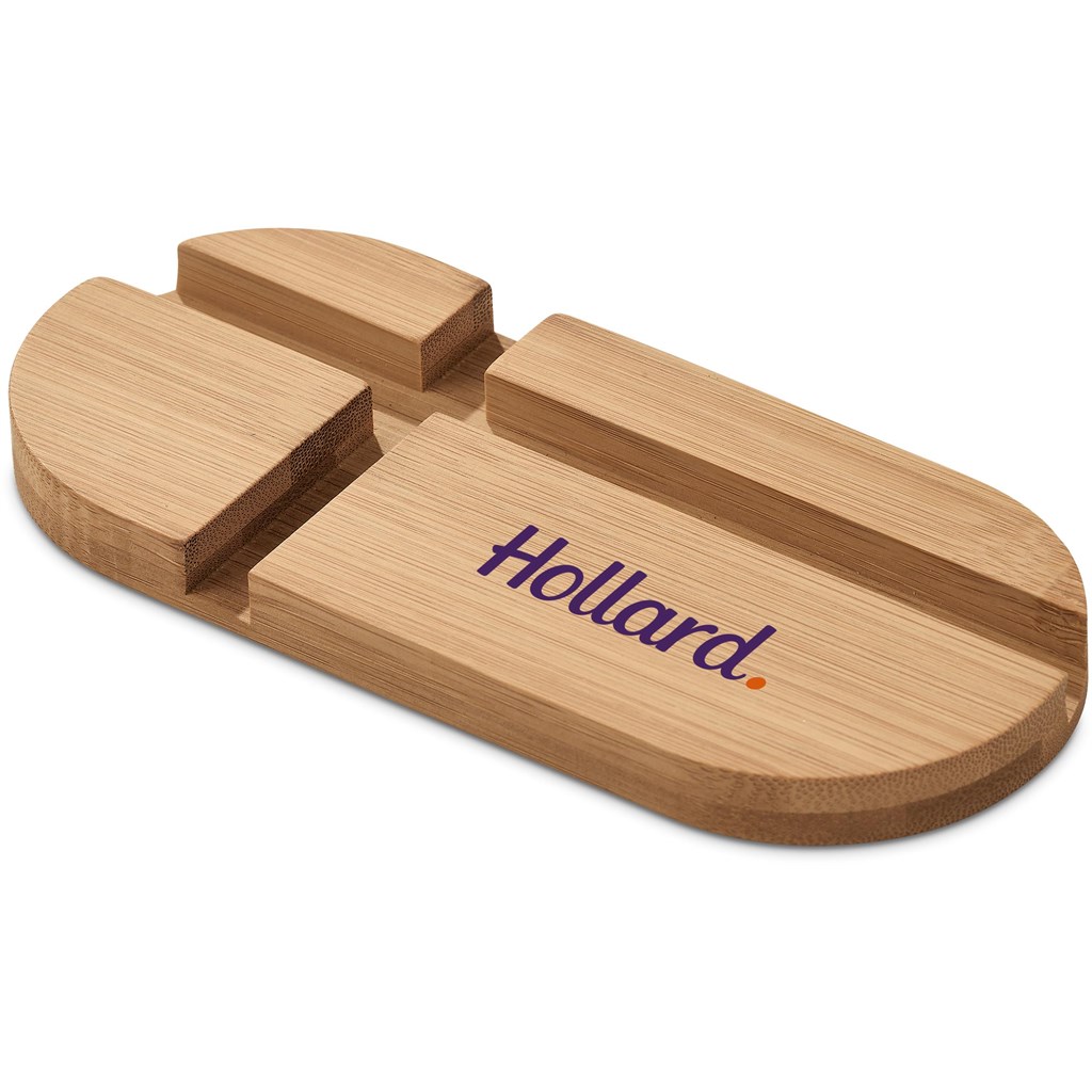 Okiyo Kurosu Bamboo Phone Stand - Image 15