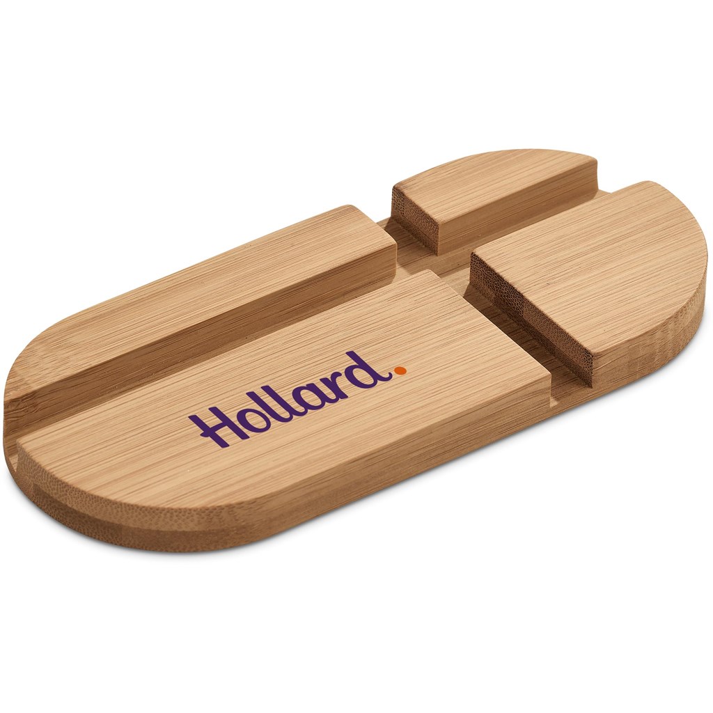 Okiyo Kurosu Bamboo Phone Stand - Image 11