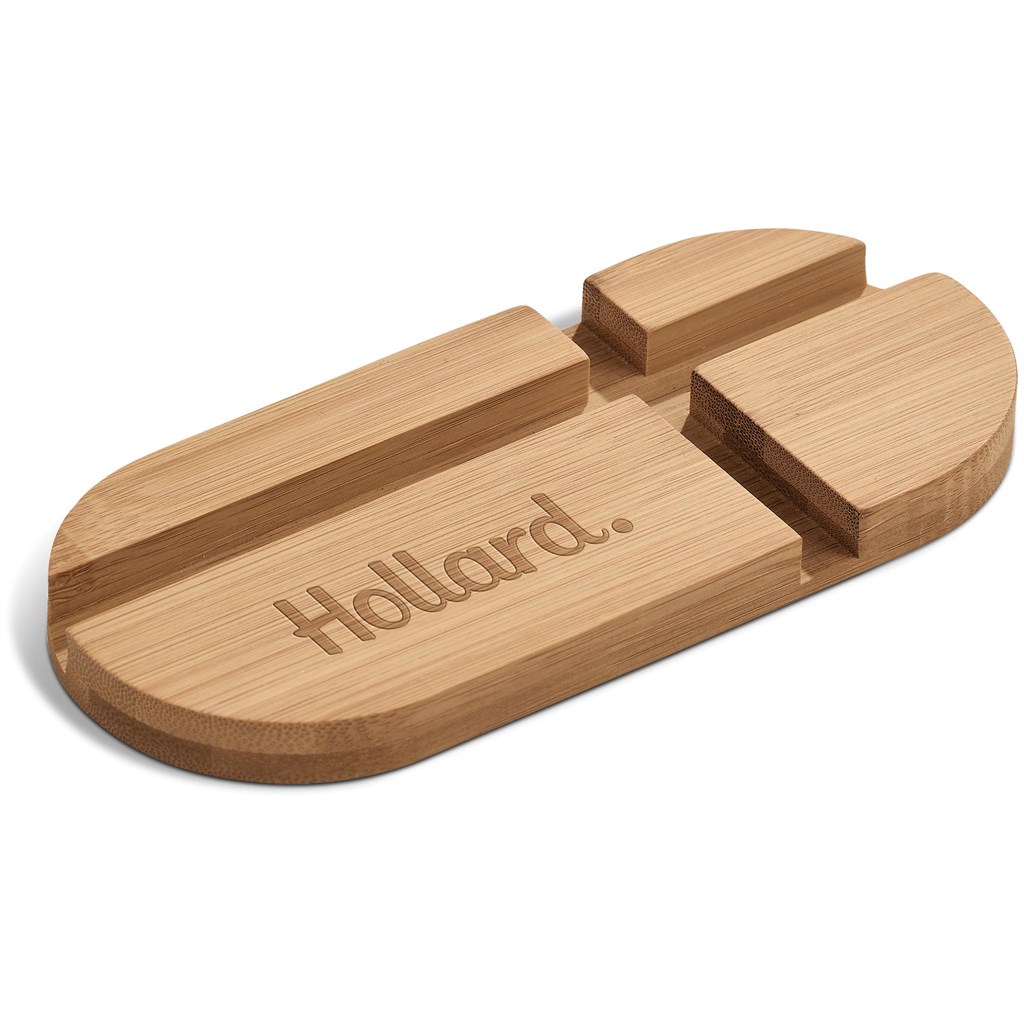 Okiyo Kurosu Bamboo Phone Stand - Image 7