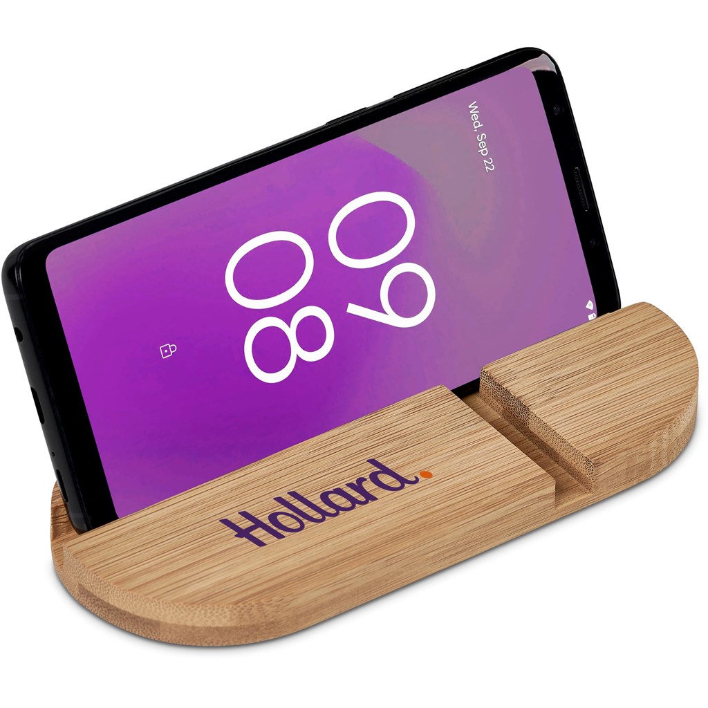 Okiyo Kurosu Bamboo Phone Stand - Image 23