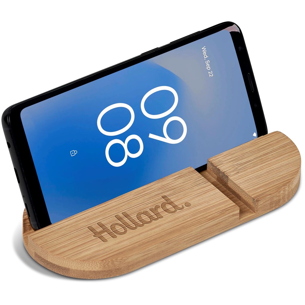Okiyo Kurosu Bamboo Phone Stand - Image 16
