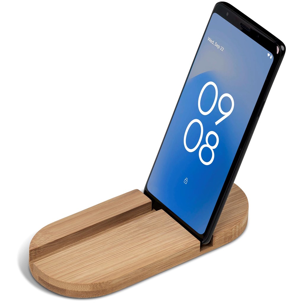 Okiyo Kurosu Bamboo Phone Stand - Image 8