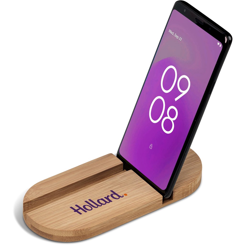 Okiyo Kurosu Bamboo Phone Stand - Image 9