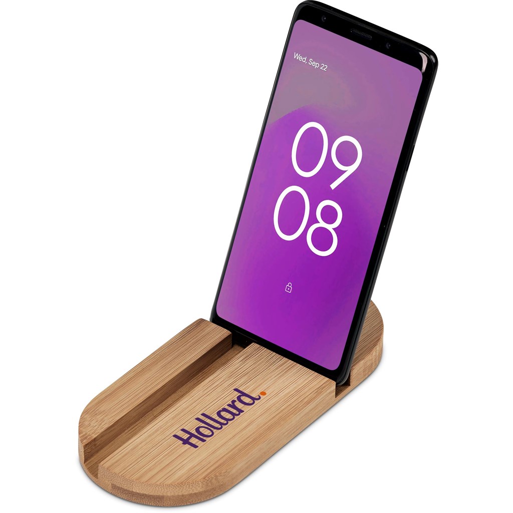 Okiyo Kurosu Bamboo Phone Stand - Image 13