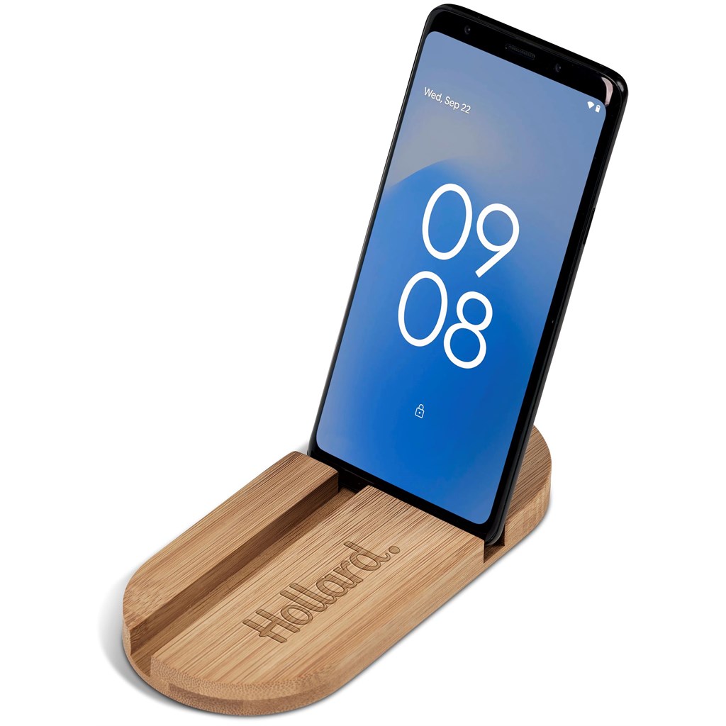 Okiyo Kurosu Bamboo Phone Stand - Image 25