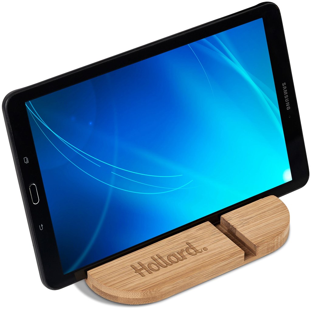 Okiyo Kurosu Bamboo Phone Stand - Image 5