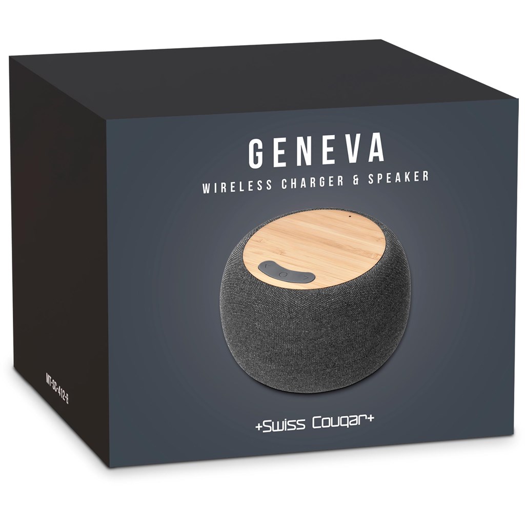 Swiss Cougar Geneva Wireless Charger & Bluetooth Speaker - Image 12