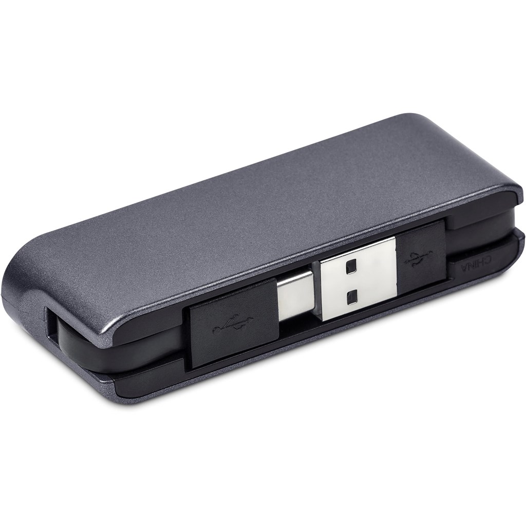 Swiss Cougar Dubai USB Hub – Gun Metal