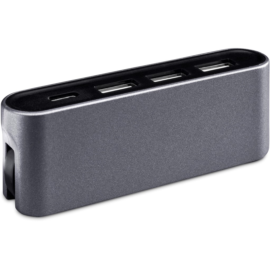 Swiss Cougar Dubai USB Hub - Gun Metal - Image 6