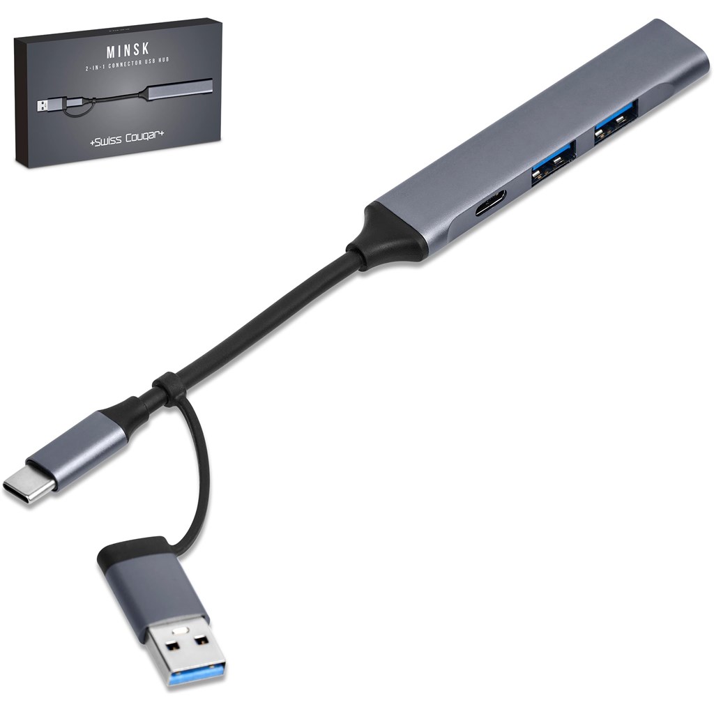 Swiss Cougar Minsk 2-in-1 Connector USB Hub - Image 5