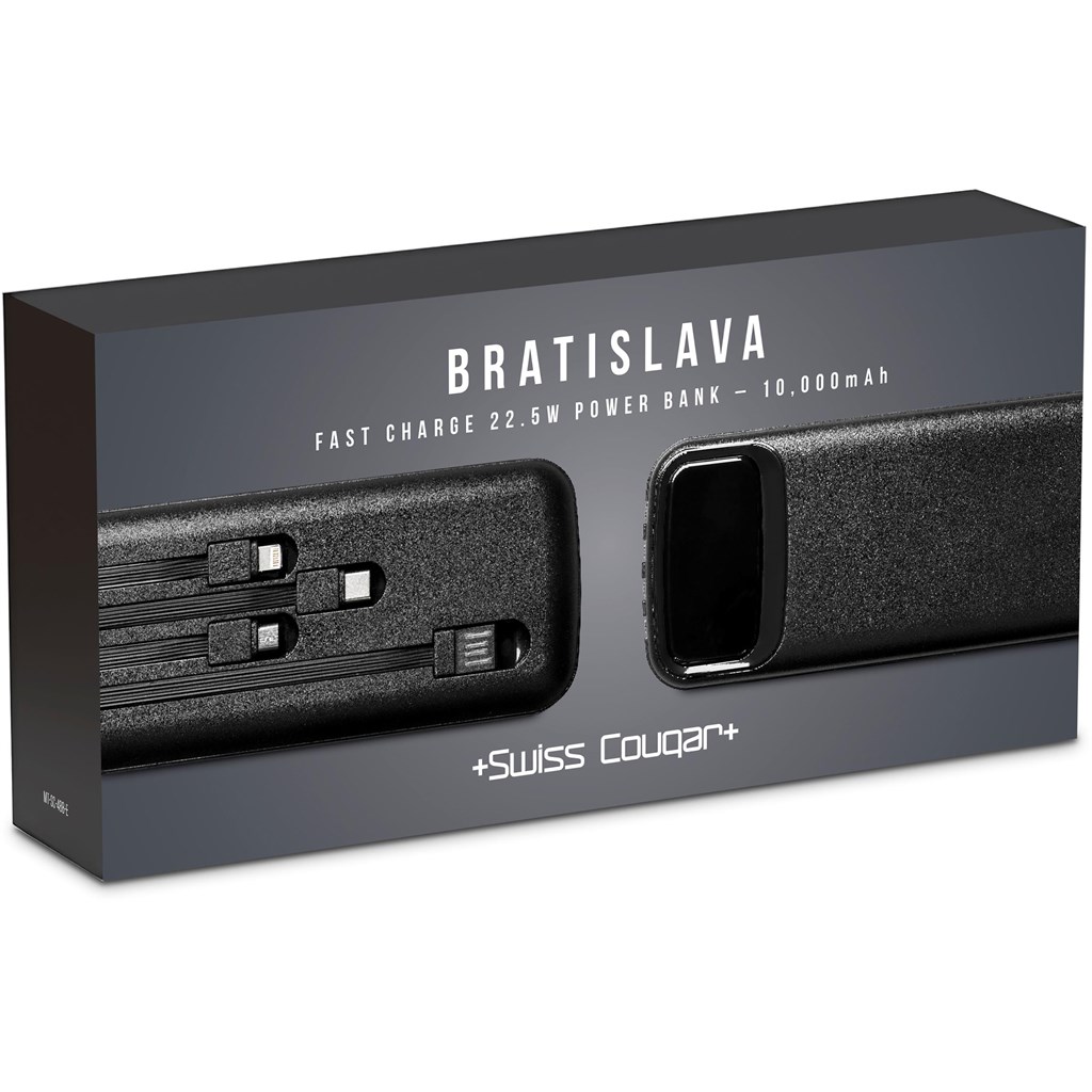 Swiss Cougar Bratislava Fast Charge 22.5W Power Bank - 10,000mAh - Image 7