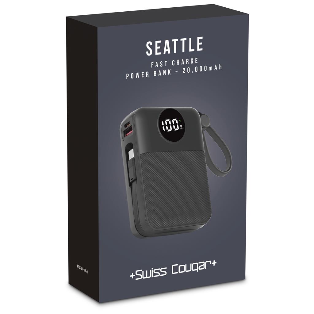 Swiss Cougar Seattle Fast Charge 22.5W Power Bank - 20,000mAh - Image 9