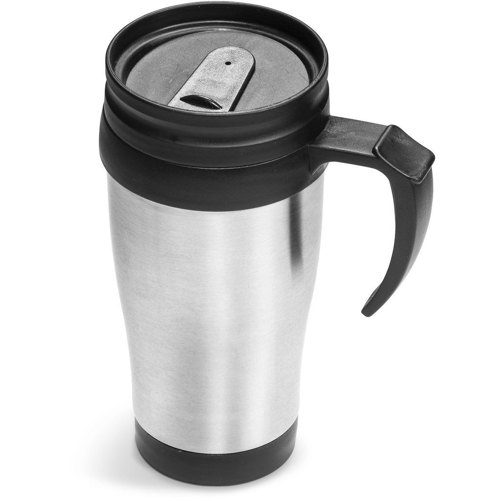 Altitude Arabica Stainless Steel & Plastic Double-Wall Mug – 450ml