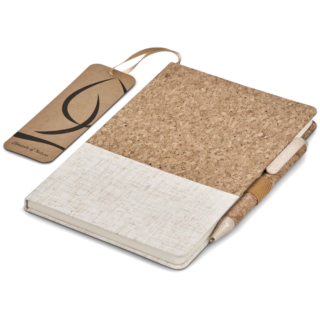 Okiyo Cardon Cork Notebook & Pen Set - Image 11