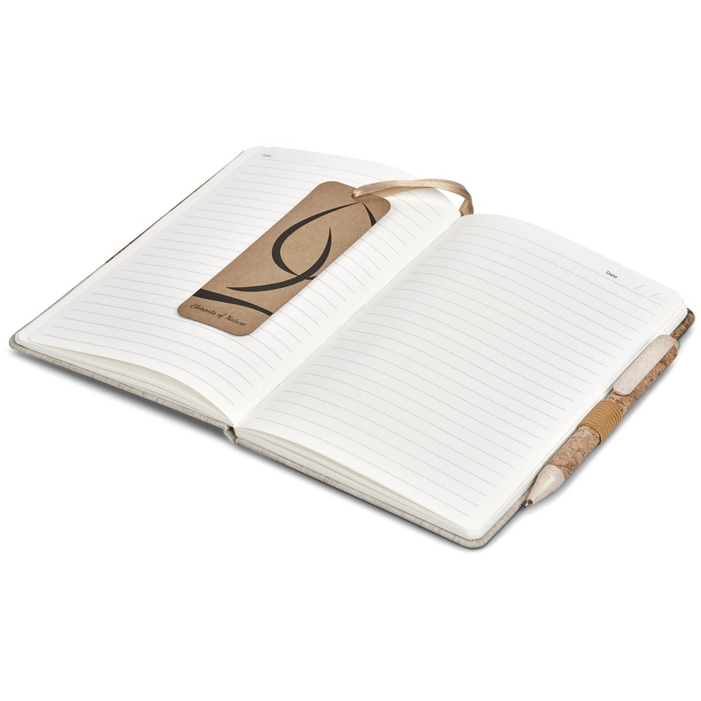 Okiyo Cardon Cork Notebook & Pen Set - Image 6