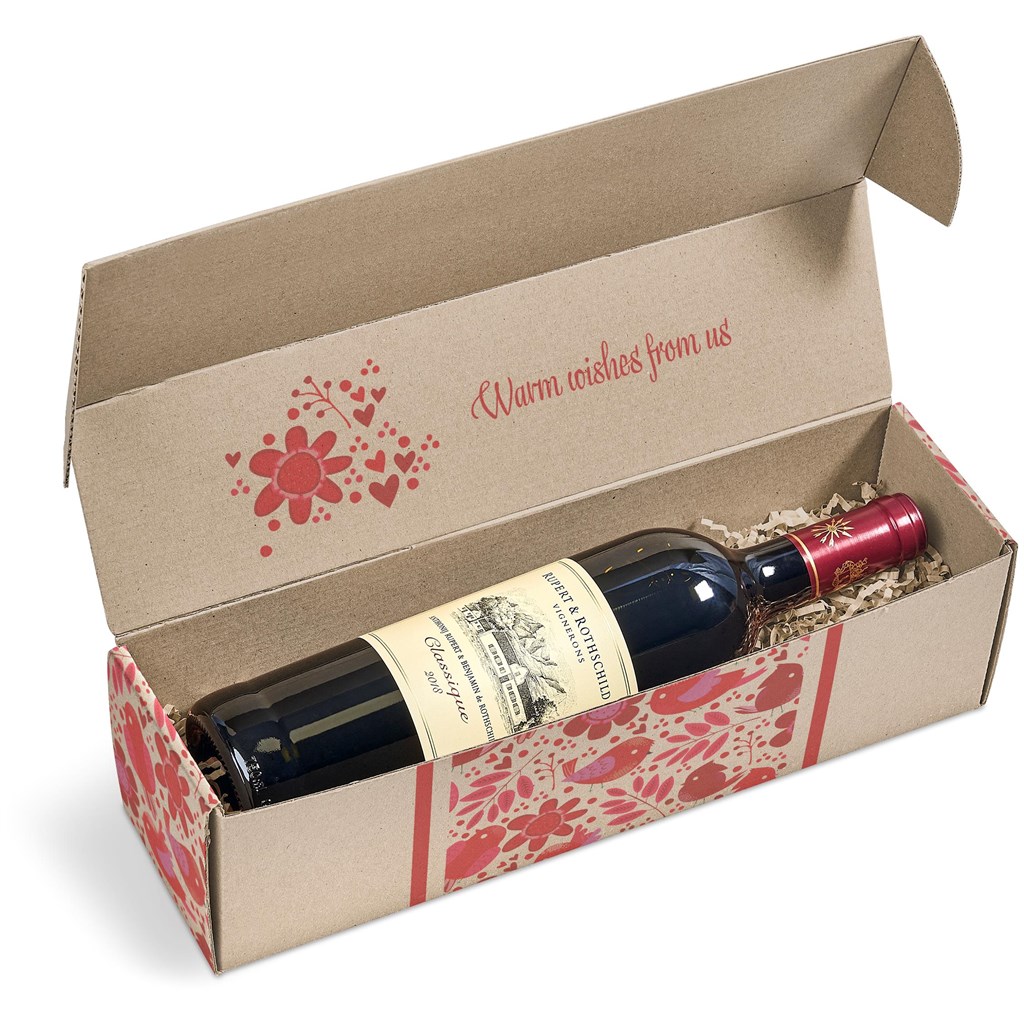 Altitude Bianca Digital Print Wine Gift Box - Image 4