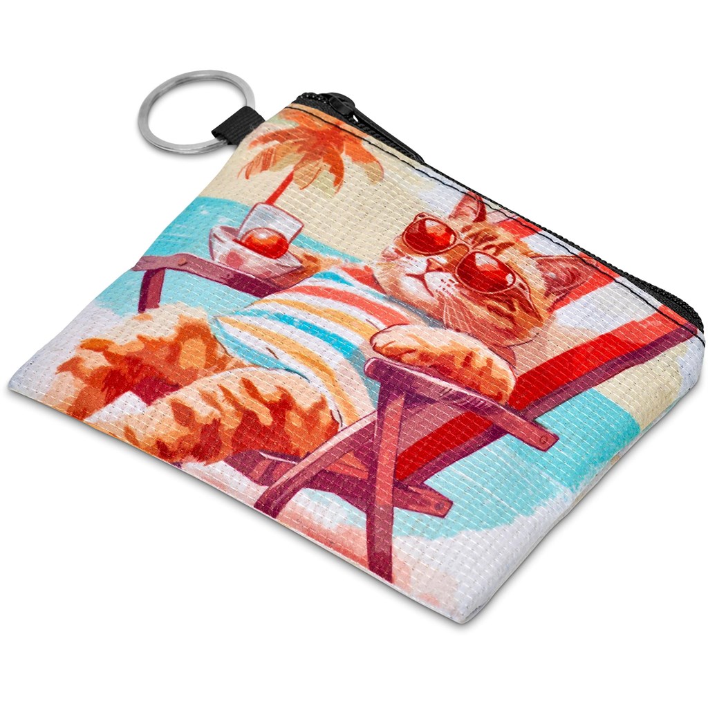 Pre-Printed Sample Hoppla Quirky Recycled PET Credit Card & Coin Purse - Image 5