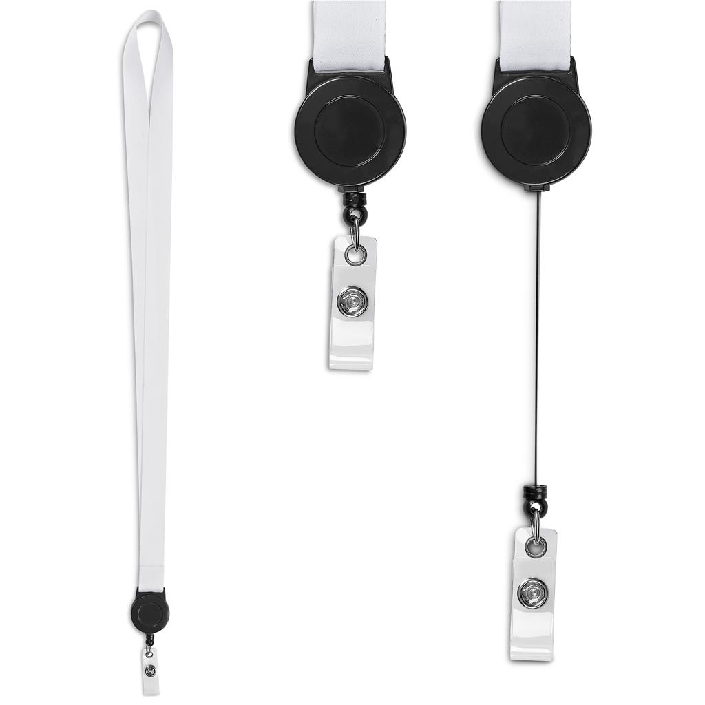 Altitude Sample Retractable Badge Reel Single-Sided Sublimation Satin Lanyard - Image 5